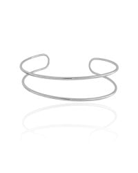 Braceletes Fios Ródio Branco