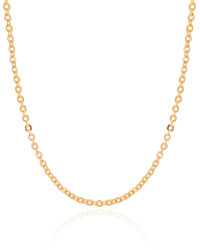 Choker Elos 3 mm Banhado a Ouro 18K