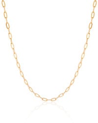 Choker Elos 3 mm Banhado a Ouro 18K