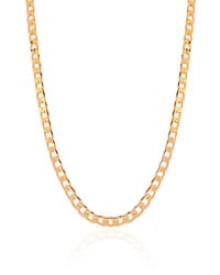 Choker Grumet 6.5 mm Banhado a Ouro 18K