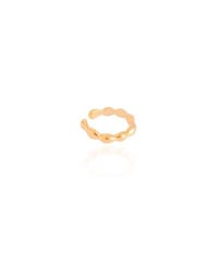 Piercing Gomos Lisos Banhado a Ouro 18K