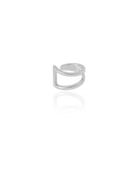 Piercing Filetes Lisos Ródio Branco