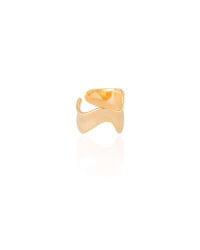 Piercing Orgânico Liso Banhado a Ouro 18K