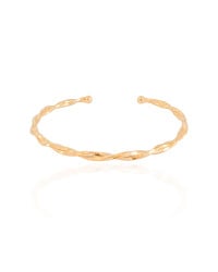 Bracelete Torcido Banhado a Ouro 18K