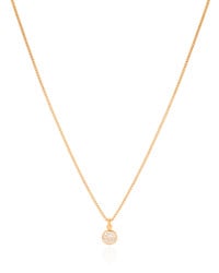 Gargantilha Veneziana Ponto de Luz 7 mm Banhado a Ouro 18K