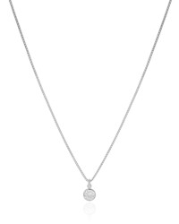 Gargantilha Veneziana Ponto de Luz 7 mm Ródio Branco