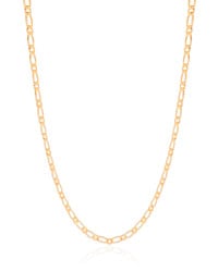 Gargantilha Elos 3 mm Banhado a Ouro 18K - 40 cm