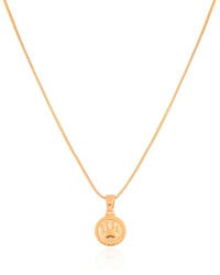 Gargantilha Veneziana I Love My Pet Banhado a Ouro 18K - 45 cm
