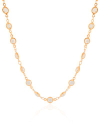 Choker Pontos de Luz Cristal 7 mm Banhado a Ouro 18K