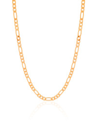 Choker Fígaro 4 mm Banhado a Ouro 18K