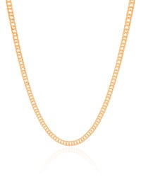 Choker Grumet 4 mm Banhado a Ouro 18K