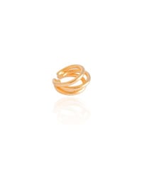 Piercing Filetes Tubo Banhado a Ouro 18K