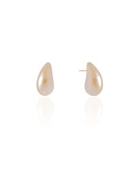 Brinco Gota Pérola 1.8 cm Banhado a Ouro 18K