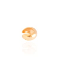 Piercing Abaulado Liso Banhado a Ouro 18K