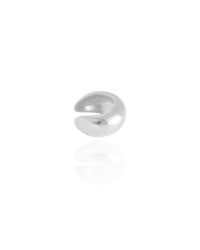 Piercing Abaulado Liso Ródio Branco