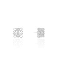 Brinco Inspiração Marcas 1.4 cm Ródio Branco