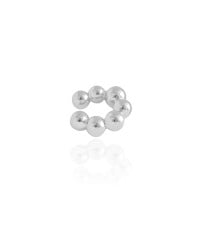 Piercing Bolas Lisas ABS Ródio Branco