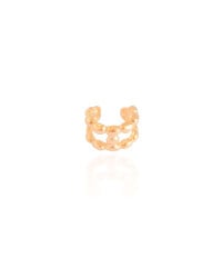 Piercing Gomos Lisos Banhado a Ouro 18K