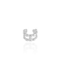 Piercing Gomos Lisos Ródio Branco