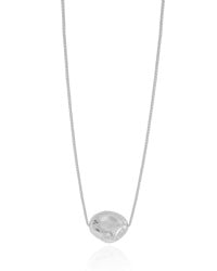 Gargantilha Veneziana Barroca Ródio Branco - 40 cm