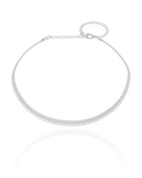 Aro Flexível Aramado 5 mm Ródio Branco