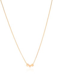 Gargantilha Veneziana Quadrados Lisos 2 mm Banhado a Ouro 18K - 45 cm