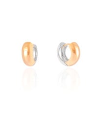 Brinco Argola Click Reta Lisa 1.8 cm Mix de Banhos
