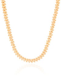 Choker Escamas 6 mm Banhado a Ouro 18K