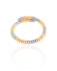 Bracelete Mola Sextavada 7 mm Mix de Banho