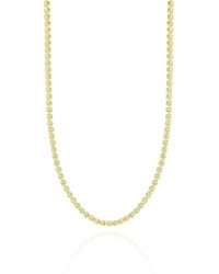 Choker Riviera Turmalina 2 mm Banhado a Ouro 18K