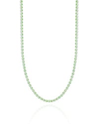 Choker Riviera Turmalina 2 mm Ródio Branco